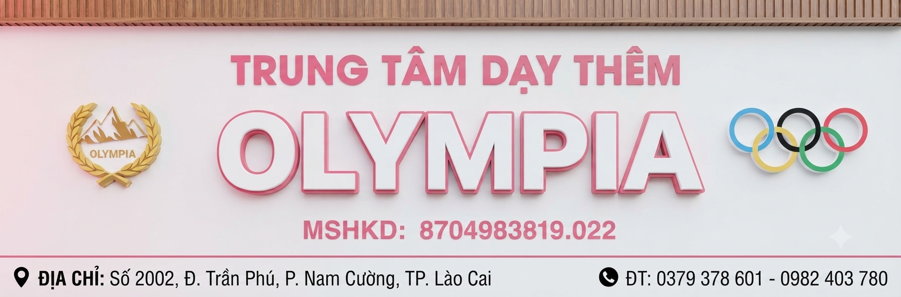Banner Trung Tâm Dạy Thêm Lào Cai